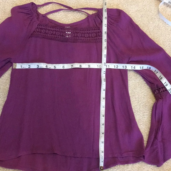 Beautees Flowy Girls Blouse Size M. - Picture 5 of 10